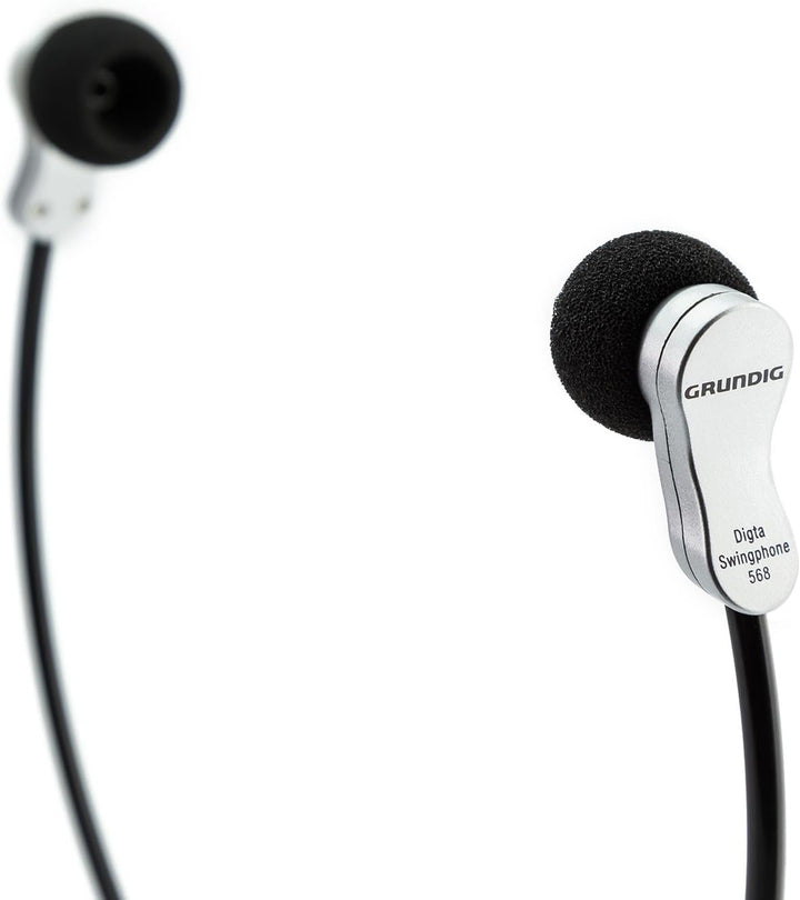 Grundig PCC5683 Digta Swingphone 568 USB, Schwarz/silberfarben