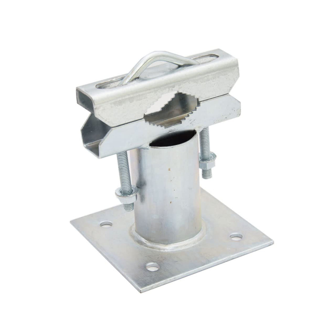 PremiumX SAT Rohrschelle für Wandausleger 2x Zahnschelle Mastaufnahme bis Ø 50mm