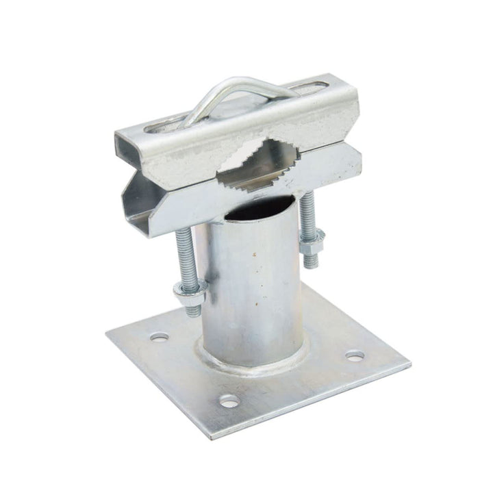 PremiumX SAT Rohrschelle für Wandausleger 2x Zahnschelle Mastaufnahme bis Ø 50mm