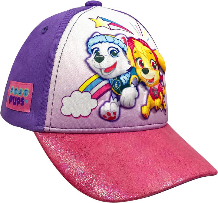 Nickelodeon Girls' Paw Patrol Cotton Baseball Cap Hat - Toddler 2-5 [6014]
