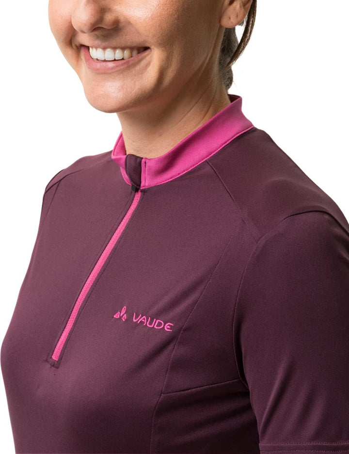VAUDE Damen Women's Escape Hz Shirt T-Shirt 40 Cassis, 40 Cassis