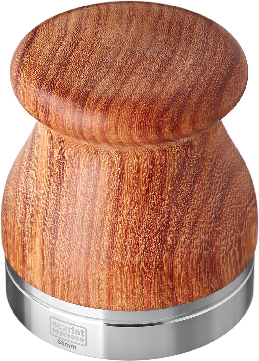 scarlet espresso | Tamper »Comodo« für Barista; mit ergonomischem Edelholzgriff nach Wahl und Präzis