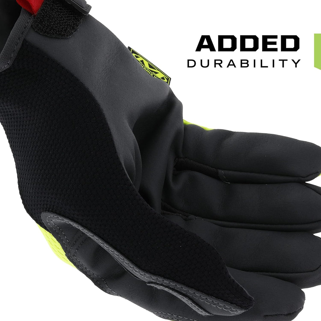 Mechanix Wear Hi-Viz Original® Arbeitshandschuhe (X-Large, Fluoreszierendes Gelb) Fluoreszierendes G