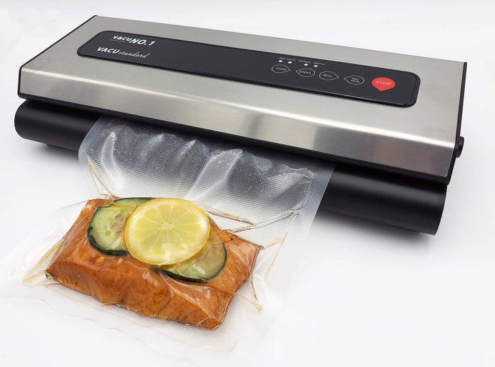 Vakuumierer für Lebensmittel VacuNo.1 - VACU Standard - Sous Vide - Folienschweissgerät inklusive Fo