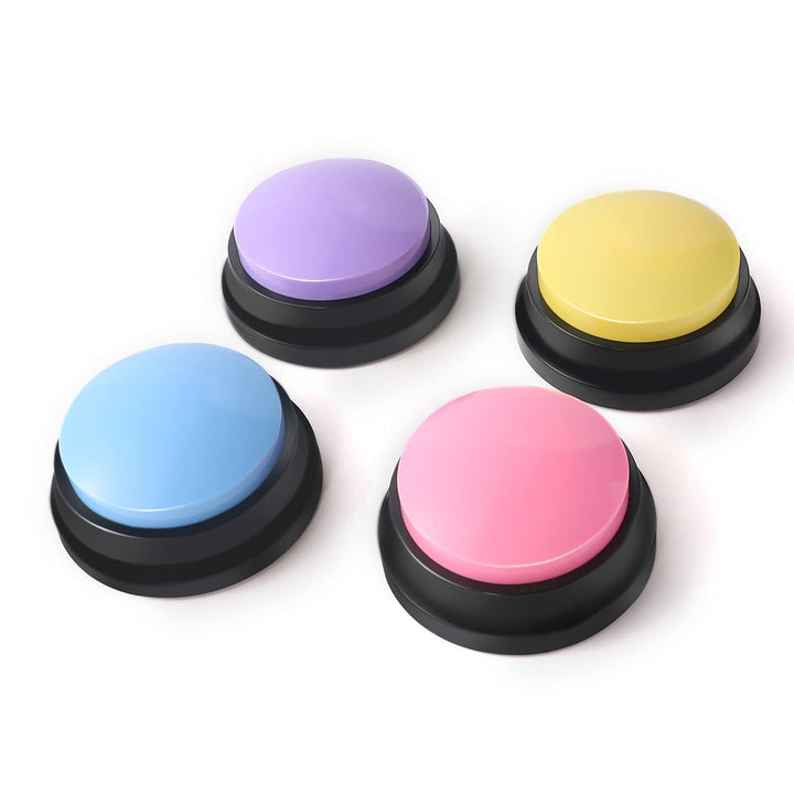 OFVENS Taste für Sprachaufzeichnung Blau + Rosa + Gelb + Violett, Blau + Rosa + Gelb + Violett