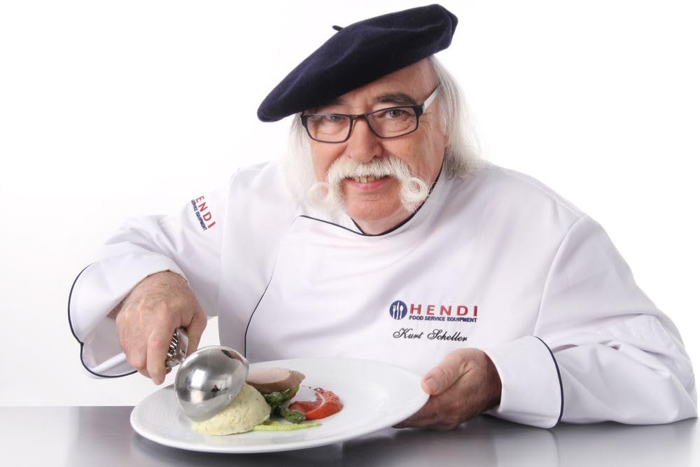 HENDI Eisportionierer Stöckel, geeignet für Geschirrspüler, Eislöffel, Eiscreme Löffel, 1/4, ø100mm,