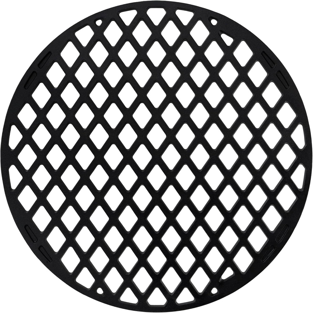 BBQ-Toro Gusseisen Grillrost für Ø 57 cm Kugelgrill | Ø 54 cm | bereits eingebrannt - preseasoned |
