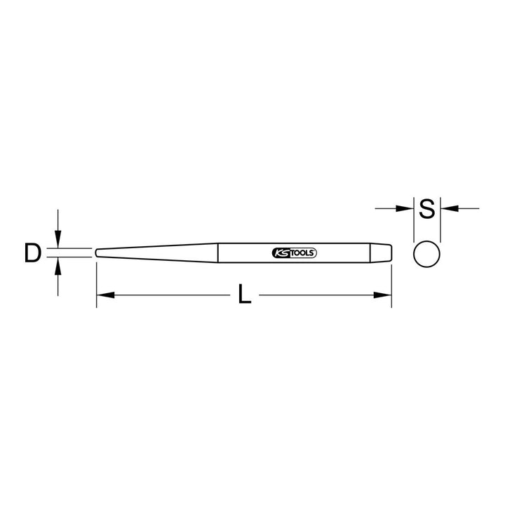 KS Tools 963.2573 BRONZEplus Zugdorn, 110mm