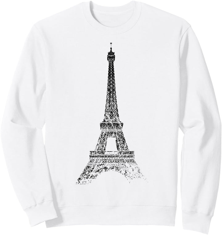 Paris Eiffelturm Vintage Skyline Love Frankreich Tour Eiffel Sweatshirt