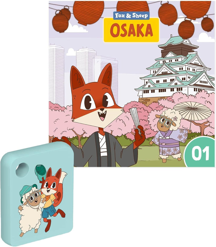 Galakto - Kinder Musik- und Hörspielplayer für zuhause und unterwegs, inkl. Token “Fox & Sheep” + 2