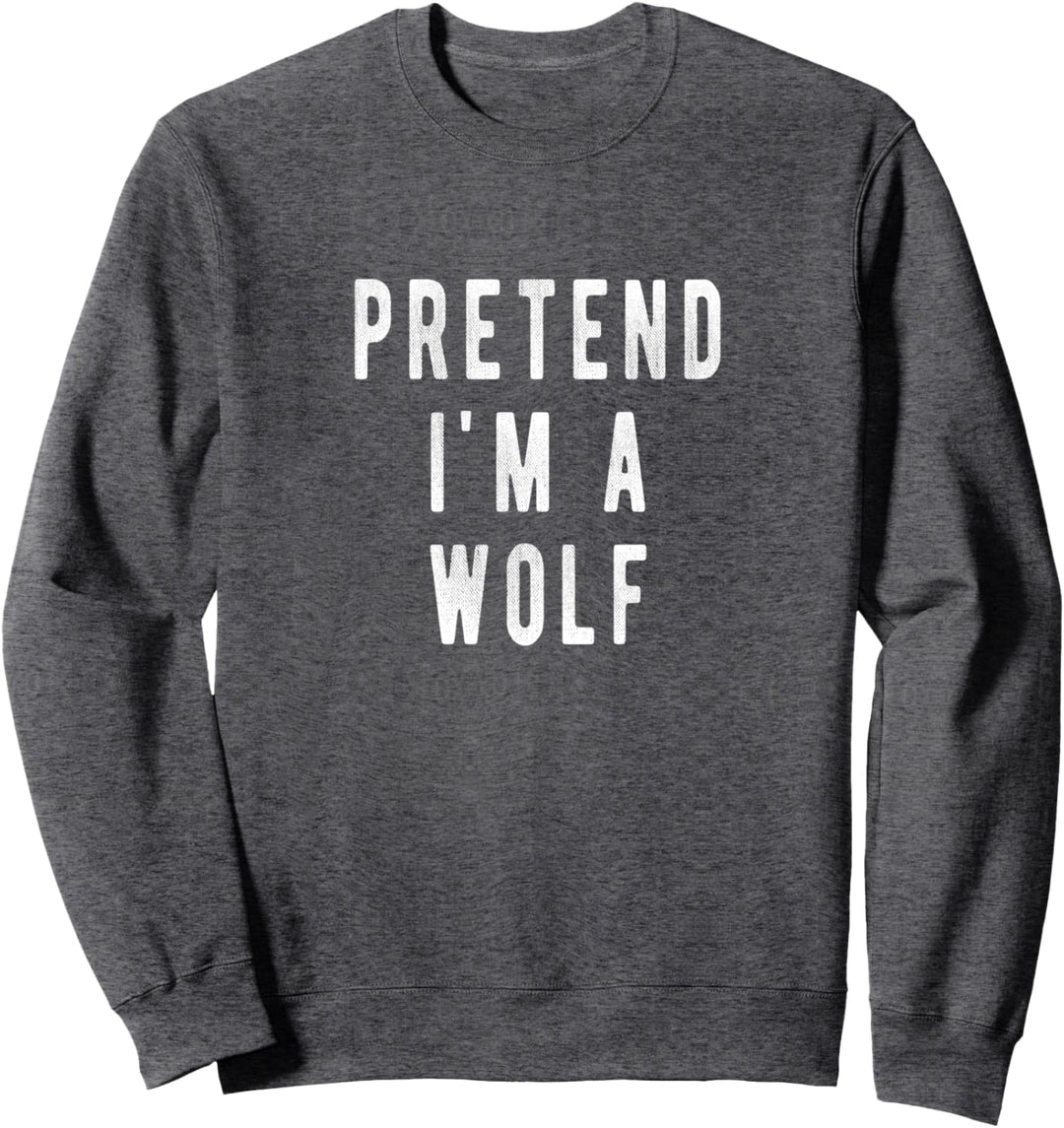 Wolf Kostüm für Damen Herren Kinder Wolf Shirt Wölfe Sweatshirt