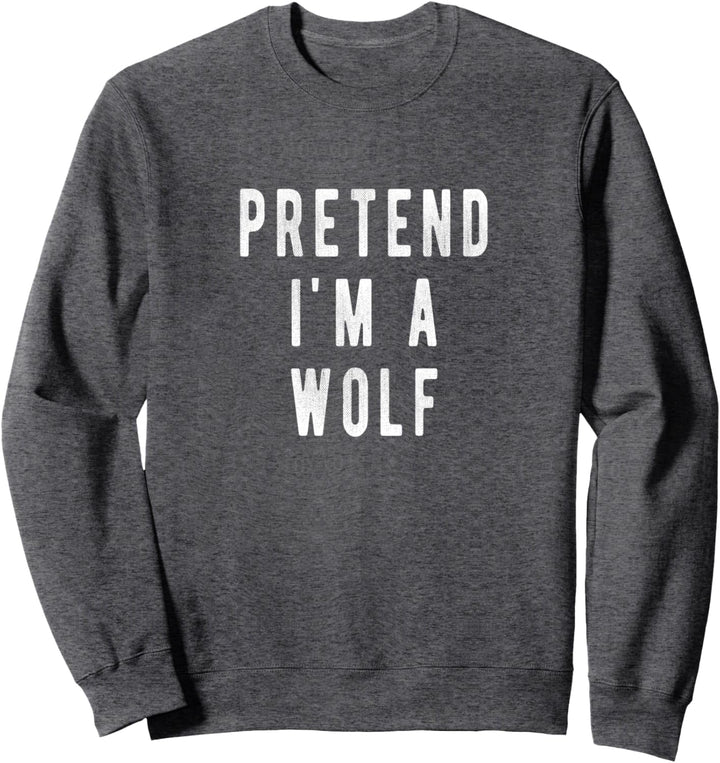 Wolf Kostüm für Damen Herren Kinder Wolf Shirt Wölfe Sweatshirt