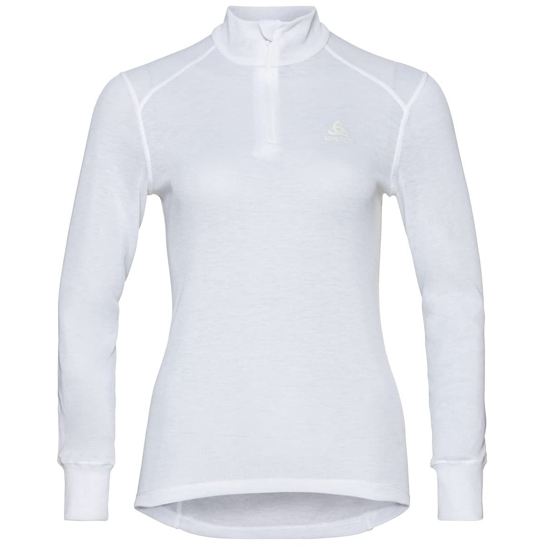 Odlo Damen Active Warm Half Zip Longsleeve Langarm Unterhemd Funktionsunterhemd 10000 M, 10000 M