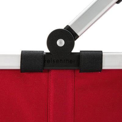 reisenthel Set carrybag+thermocase red+Black - Stabiler Einkaufskorb + Mini Kühltasche – Elegantes u