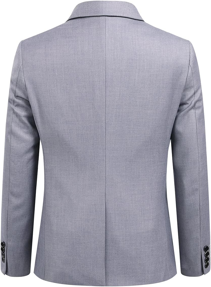 YOUTHUP Anzug Herren 3 Teilig Anzüge Slim Fit 2-Knopf Herrenanzug Modern Formell Sakko Weste Hose fü