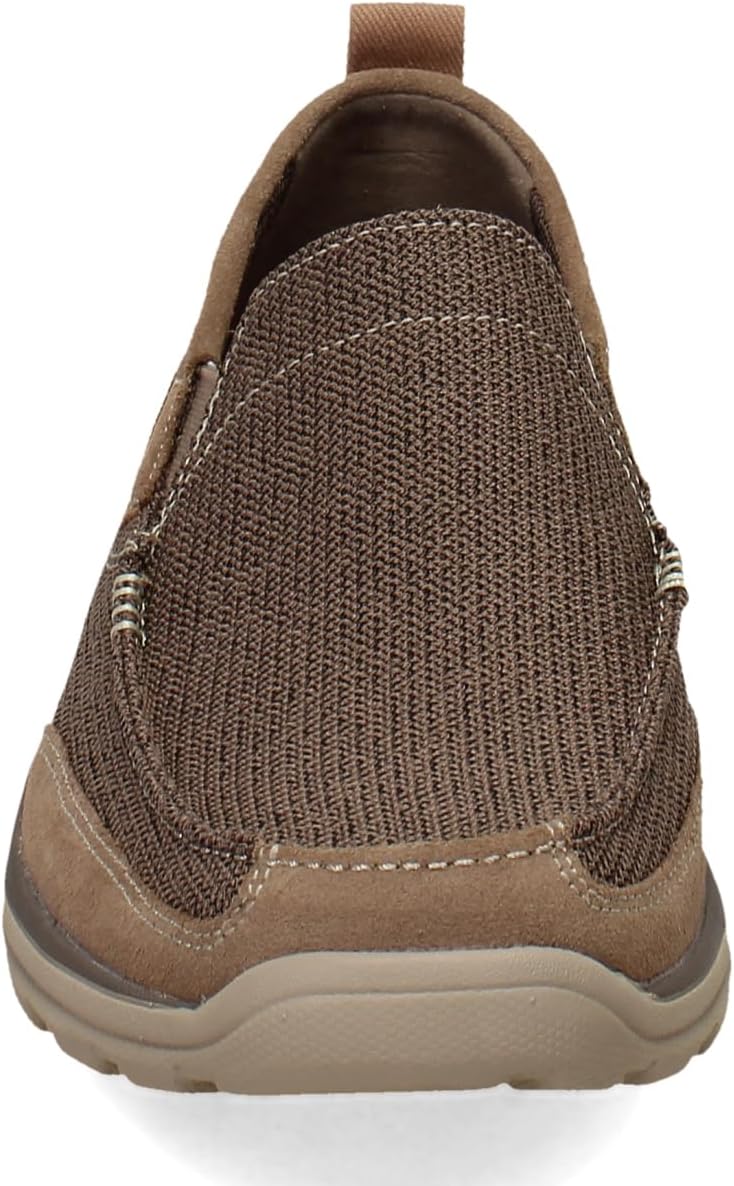 Skechers Herren Superior Milford Sneaker 42 EU Braun Ltbr, 42 EU Braun Ltbr