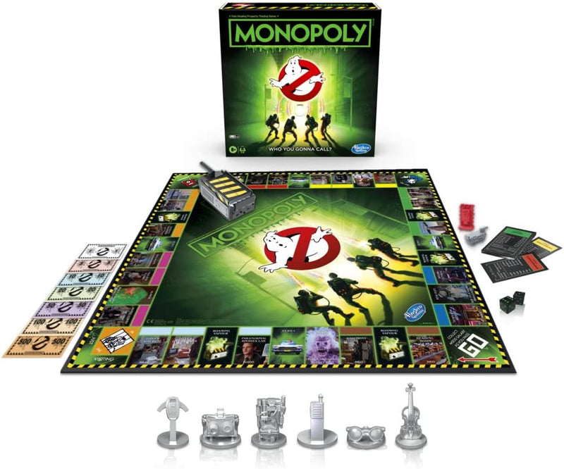 Hasbro Monopoly Game: Ghostbusters Edition Board Game Vereinigtes Königreich Multi, Vereinigtes Köni