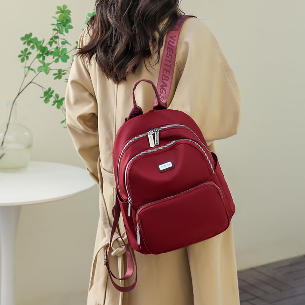 JIANLINST Rucksack Damen Klein Schulrucksack Cityrucksack Leichtgewicht Wasserdicht Reiserucksack Ca