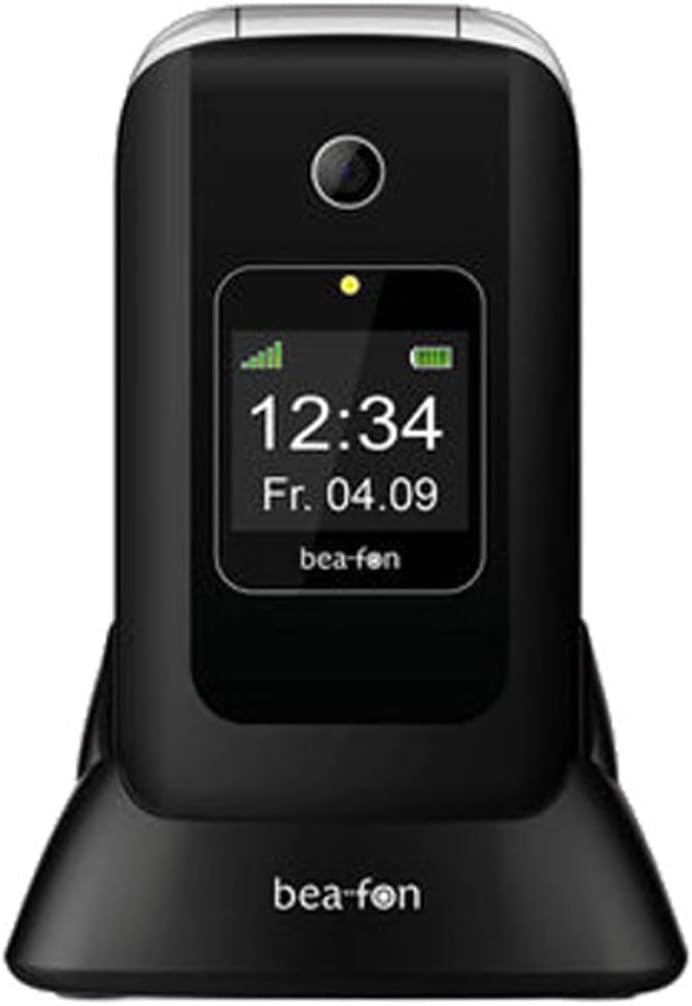 Beafon SL670_EU001B Mobiltelefon (Innendisplay 240 x 320 Pixel, 3,30 cm (1,3 Zoll Aussendisplay 128