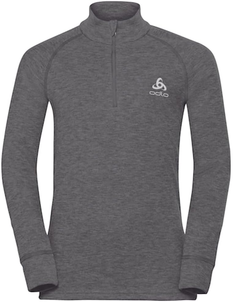 Odlo Unisex Kinder Active Warm Eco_159249 Funktionsunterwäsche Langarm Shirt mit Reissverschluss 104