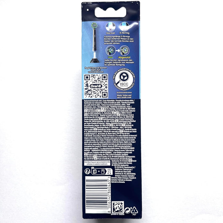 Oral-B Aufsteckbürsten schwarz Pro CrossAction 10er