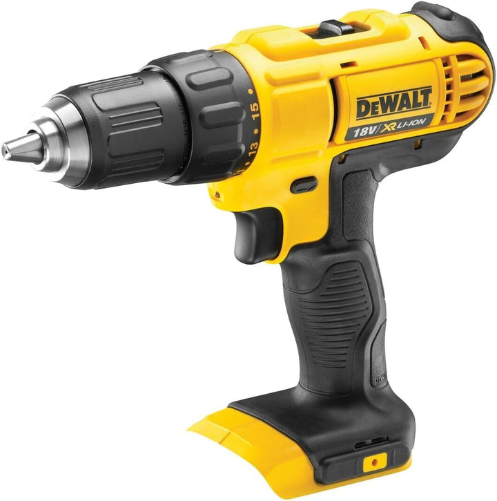 Dewalt 18 Volt Akku-Bohrschrauber DCD771D2 (2-Gang-Vollmetallgetriebe, elektronische Motorbremse, 15