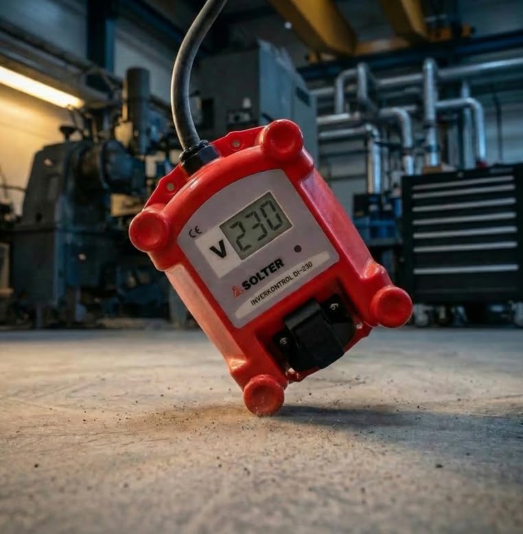 SOLTER - Inverkontrol DI 230 Spannungsschutz zum Anschluss von INVERTER-Geräten an GENERATOREN