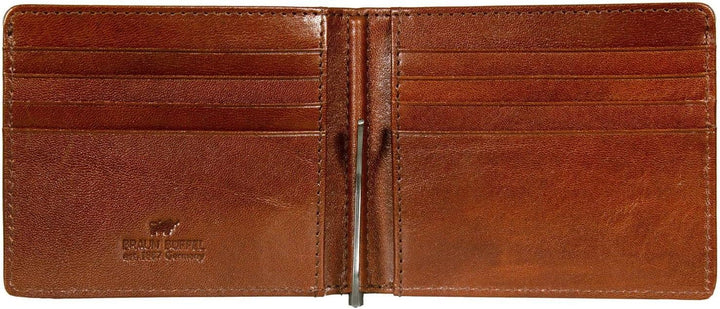 BRAUN BÜFFEL Herren RFID Geldbörse aus echtem Leder Country - Portemonnaie mit GEldklammer - 8 Karte