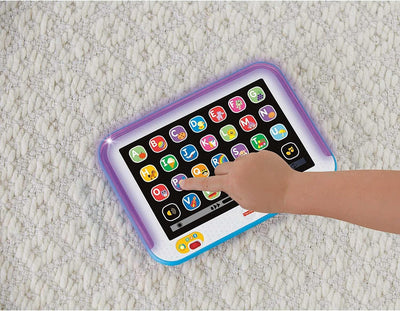 Fisher-Price Lernspass, Lernspielzeug für Kleinkinder, Smart Stages Tablet Computer-Attrappe mit Mus