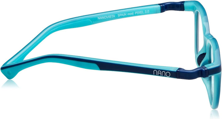 NANOVISTA Unisex Kinder Sonnenbrille 46 Bicolor Marino Mate/Turquesa, 46 Bicolor Marino Mate/Turques