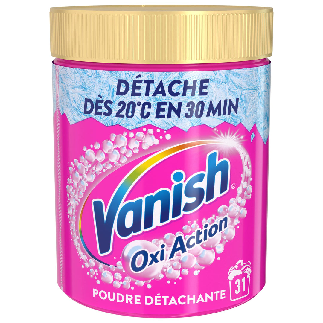 Vanish Oxi Action Wasch-Booster – Fleckenentferner für Textilien und gegen Verfärbungen – Pulver 940