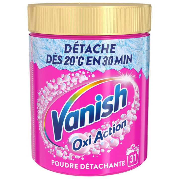 Vanish Oxi Action Wasch-Booster – Fleckenentferner für Textilien und gegen Verfärbungen – Pulver 940
