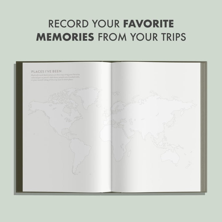 My Travel Journal: A Travel Keepsake Journal to Record Your Vacations, Adventures, and Experiences A