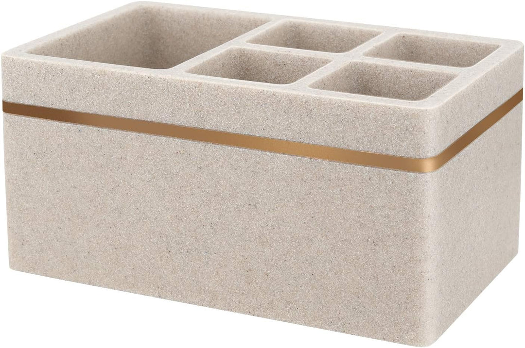 Shinowa Zahnbürstenhalter, 5 Fächer Elektrischer Zahnbürstenhalter mit Abflussloch Zahnbürstenstände