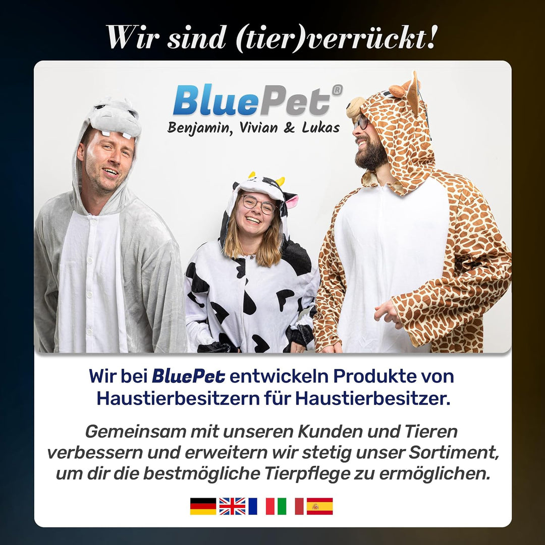 BluePet LIMITED Katzenbürste & Hundebürste Kurzhaar zum Entfernen von losem Fell & Unterwolle I Bis