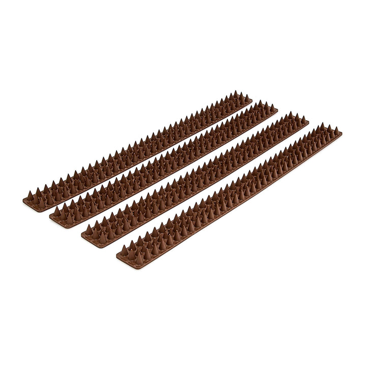 Relaxdays 40x Vogelabwehr, je 49 cm, mit Spikes, Gesamtlänge 20 m, witterungsresistent, Tierabwehr f
