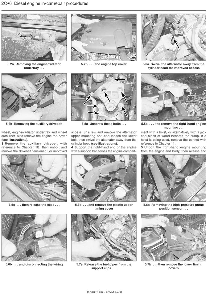 Renault Clio Petrol & Diesel 05-09, Taschenbuch