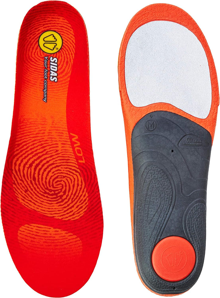 Sidas 3feet Winter Low-einlegesohlen Sohlen XXL Red, XXL Red