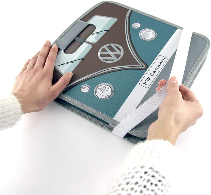 BRISA VW Collection - Volkswagen Falt-Aufbewahrungs-Spielzeug-Kofferraum-Box-Tasche-für-Einkäufe in