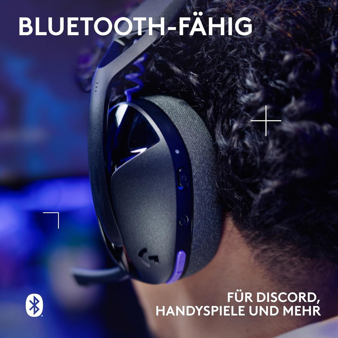 Logitech G G321 LIGHTSPEED kabelloses Bluetooth-Gaming-Headset, dynamischer Komfort und Passform, 16