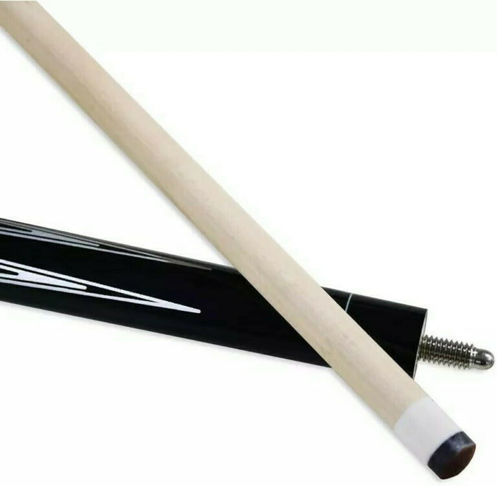 Pegasi Classic Billardqueue 146cm 2-teilig Black Hawk Schwarz Normal, Schwarz Normal