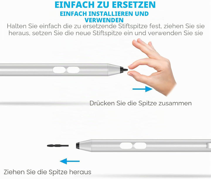 Stylus für Pen Stift HP Modell,Aktiver Stift mit Palm Rejection-Technologie,für HP Stift Envy x360,H
