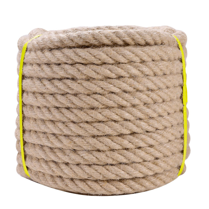 Juteschnur, Juteseil 12mm 10M Kordel Natur Hanfseil für Garten Schnur Paketschnur Pflanzen Kordel Ba