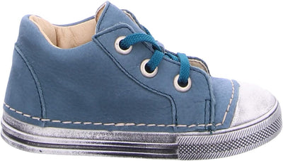 Däumling Baby-Jungen Esther Lauflernschuh 18 EU Blau, 18 EU Blau