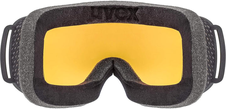 Uvex Unisex Downhill 2000 S Cv Skibrille (1er Pack) Einheitsgrösse black mat/rose-yellow, Einheitsgr