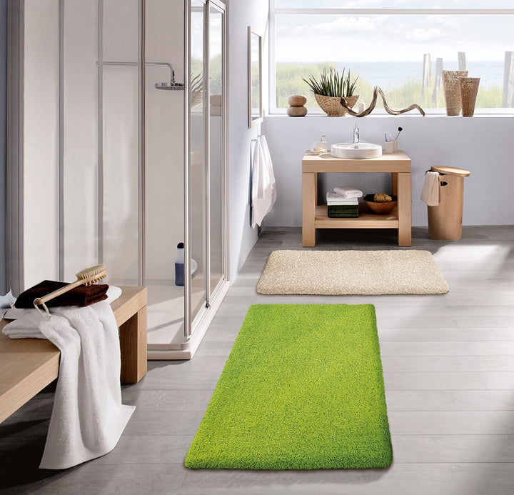 Kleine Wolke Seattle / 70 x 120 cm/Farbe Kiwigrün Badteppich, Polyester, 70x120x3 cm, 4004478264663