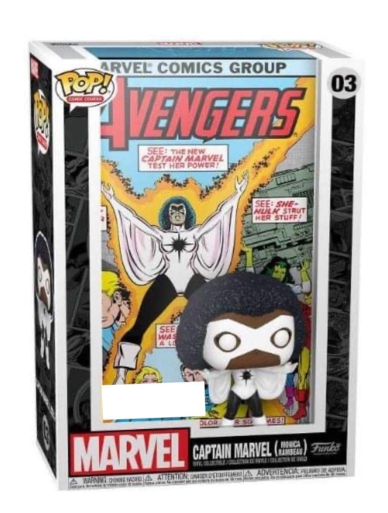 Funko Pop! Cover Art Marvel Collection Collectible Vinyl Figure Comic Covers (Captain Marvel), Capta