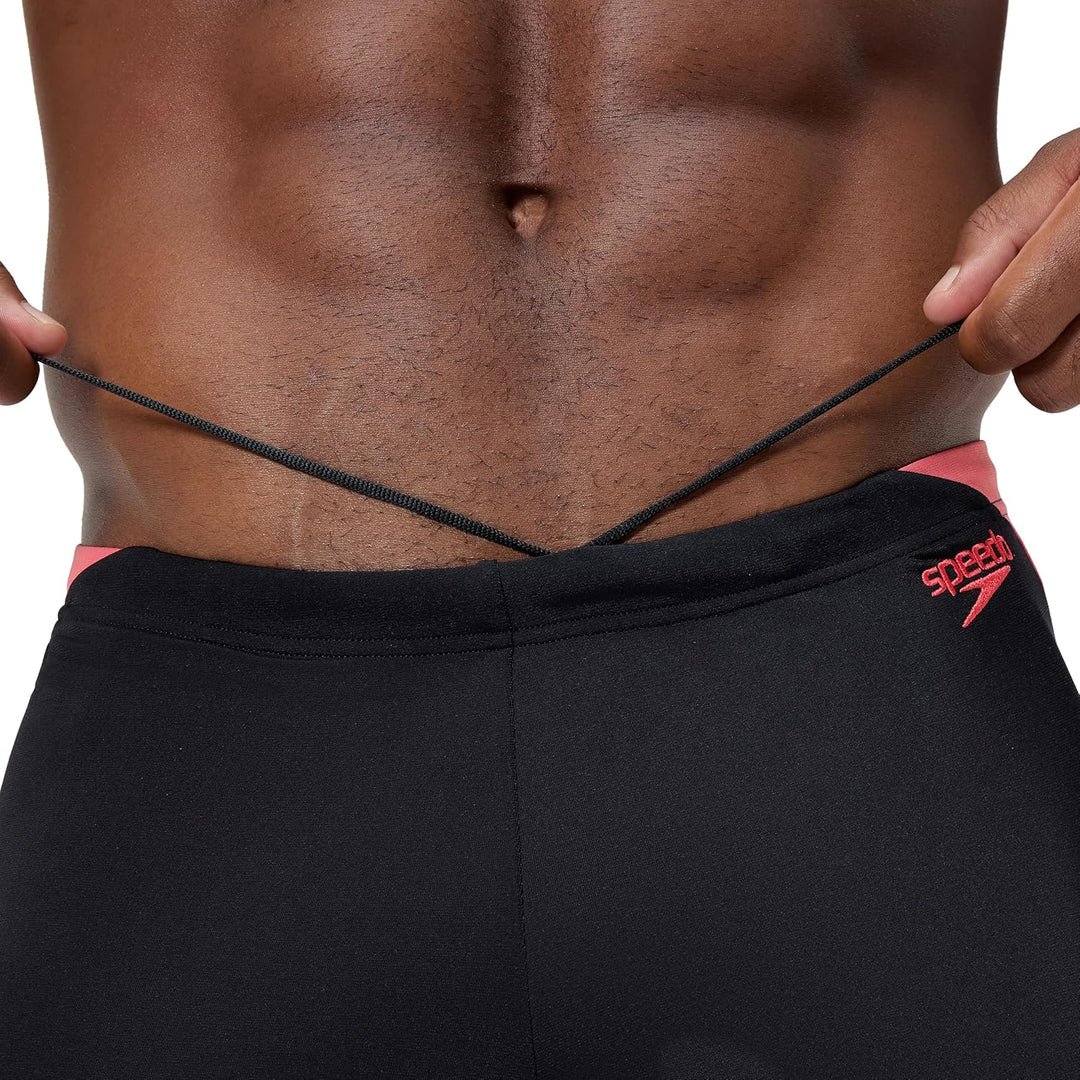 Speedo Herren Boom Aquashorts mit Passe Badehose, 28 Coral Sands, 28 Coral Sands