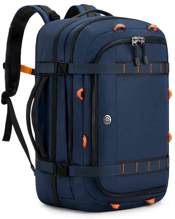Tolaccea Handgepäck Rucksack, TSA-Freundlich Reiserucksack, Laptop Rucksack für 17.3 Zoll, Erweiterb