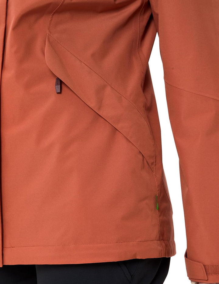 VAUDE Rosemoor - Regenjacke Damen 34 buckeye, 34 buckeye